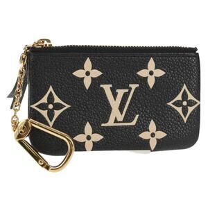 LOUIS VUITTON Monogram Empreinte Pochette Cles Coin Purse M80885 LV Auth 154178M